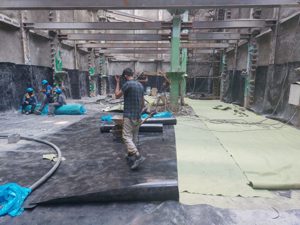 geotextile in Construction pits
