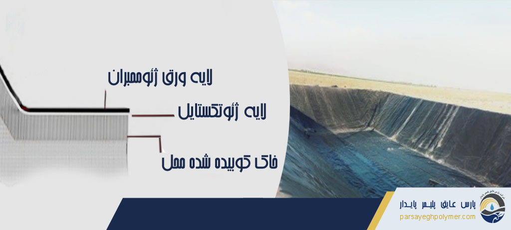 ژئوممبران پلی اتیلن-پارس عایق پلیمر پایدار