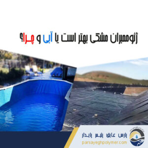 ژئوممبران مشکی بهتر است یا آبی