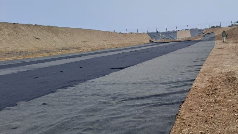 ژئوتکستایل زیر ورق ژئوممبران